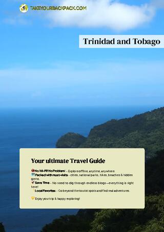 example page 0 from our offline Travel Guide for Trinidad and Tobago